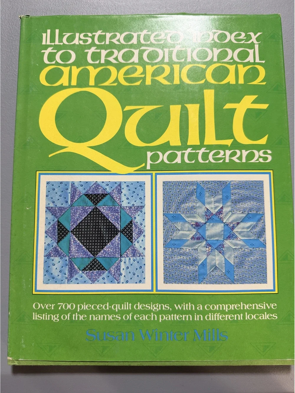 Illustrated Index to Traditional American Quilt Patterns by Susan Winter Mills